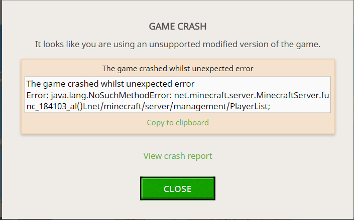 [無料ダウンロード！ √] the game crashed whilst initializing game error java.lang.nullpointerexception