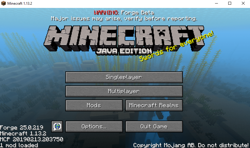 Mods Not Showing Up in Minecraft Support & Bug Reports