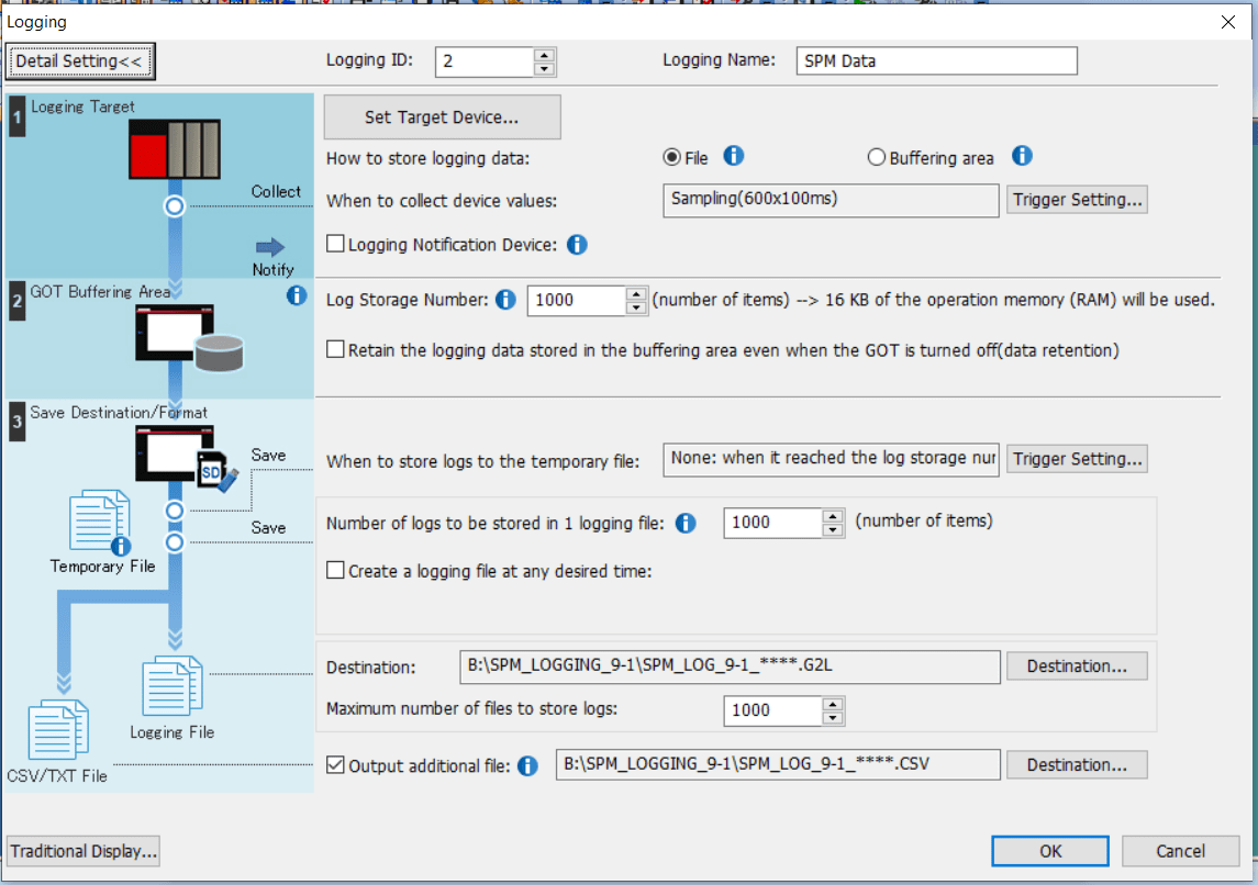 Data Log Not Saving as CSV Help Mitsubishi