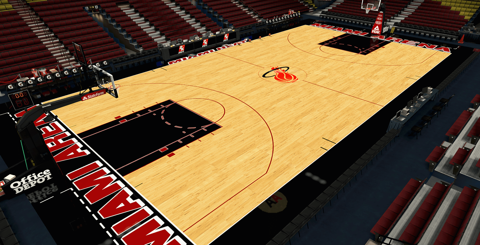 NLSC Forum • Downloads 19921999 Miami Heat Court