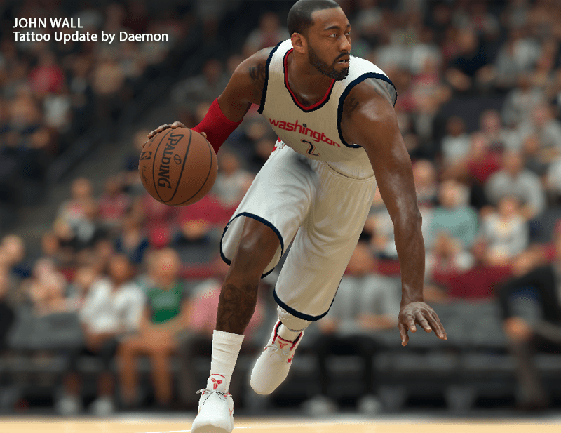 Nlsc Forum • Downloads - John Wall Tattoo 617_x_800_png