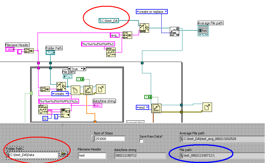 File path changing my code? NI Community