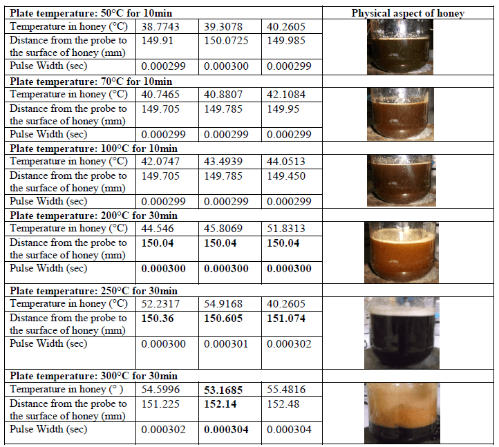 Influence of Temperature on the Crystallization during Storage of Honey