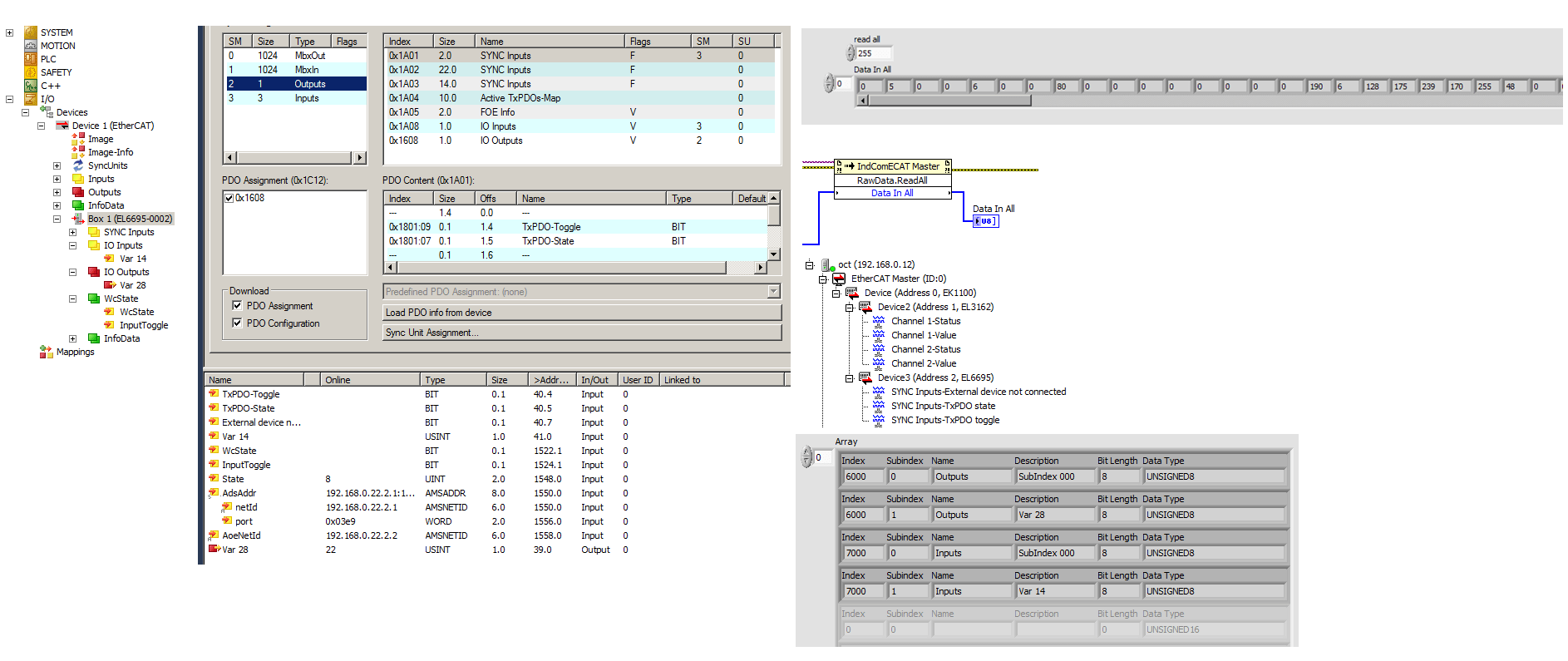 EtherCAT communication between two Master with Beckhoff EL6695 NI Community