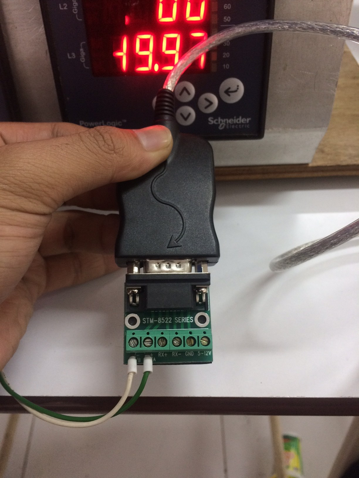 Bagaimana cara membuat HMI dari Power Meter PM5350 Schneider dengan