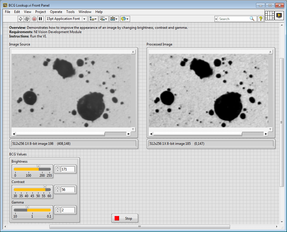 Brightness, Contrast, & Gamma Correction NI Community