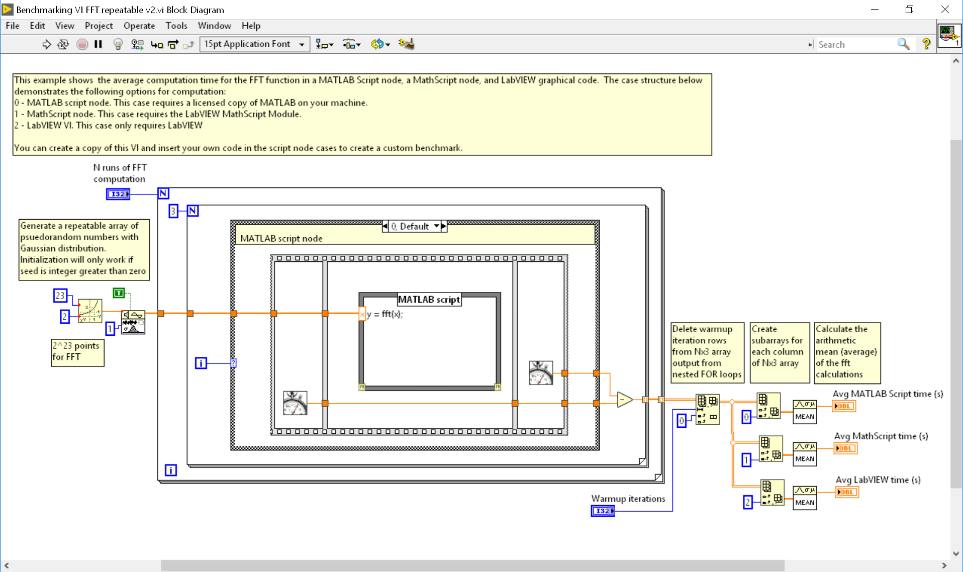 Moving to MATLAB Script Nodes from MathScript Nodes in LabVIEW
