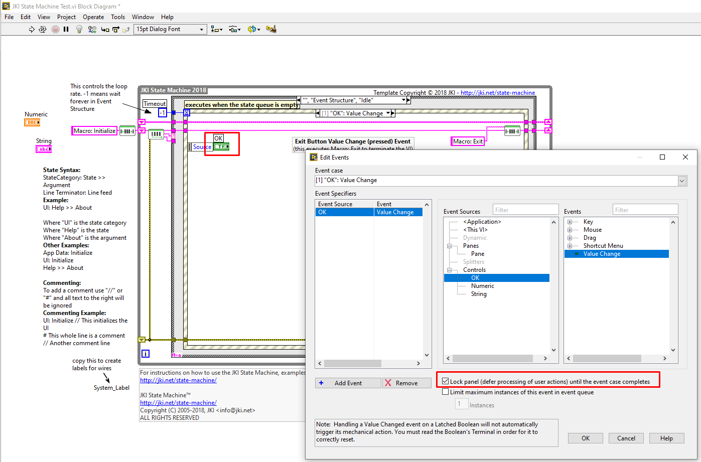 LabVIEW sends subpanel events to a non running clone VI UI Froze NI