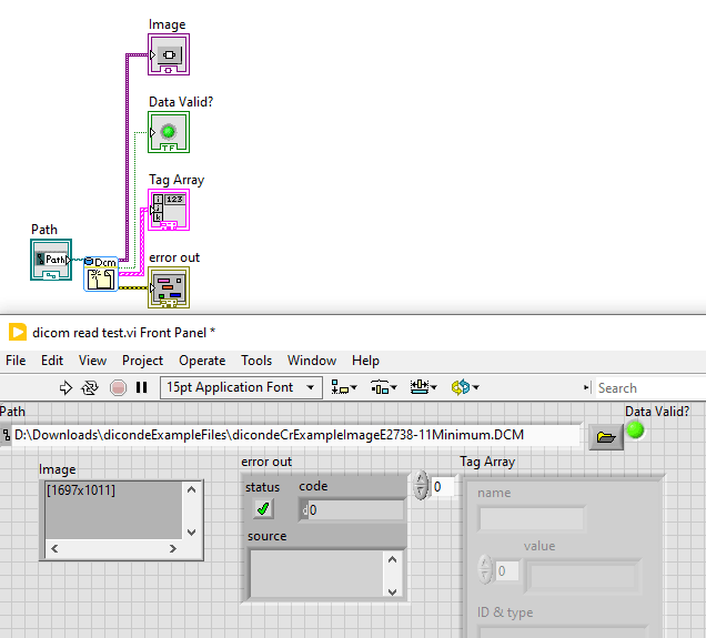 Solved Biomedical Toolkit. Read Image.vi and Write Image.vi not