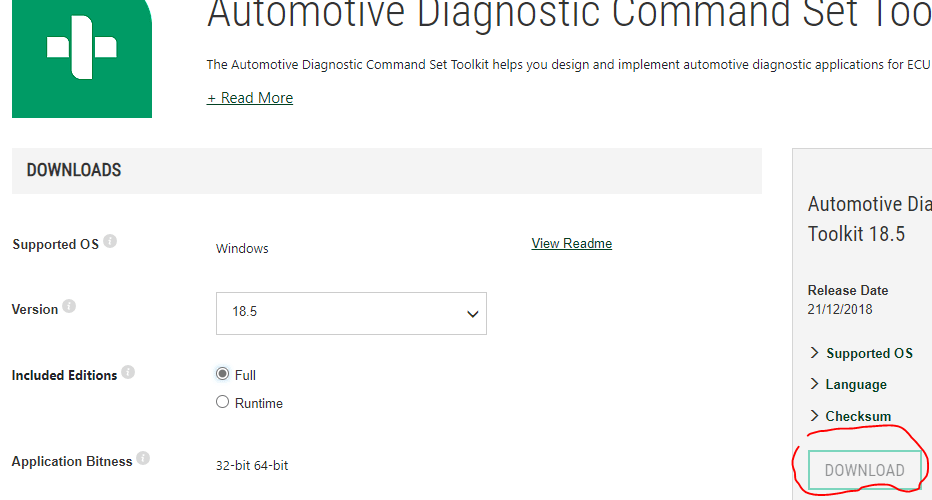Solved Installed but Missing Toolkit Automotive Diagnostic Command
