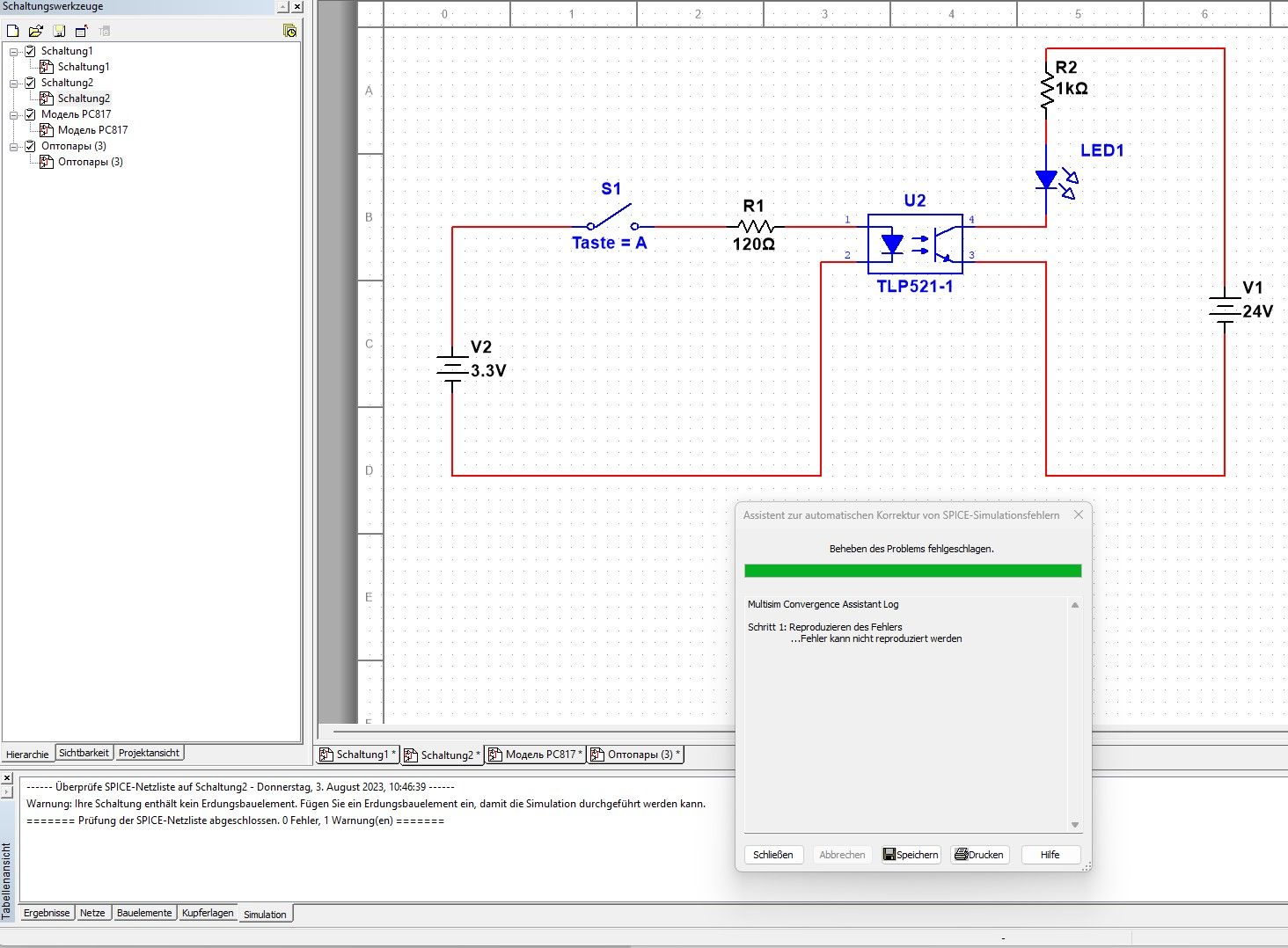 Solved OPTOCOUPLER 4N25 OR PC817 NI Community