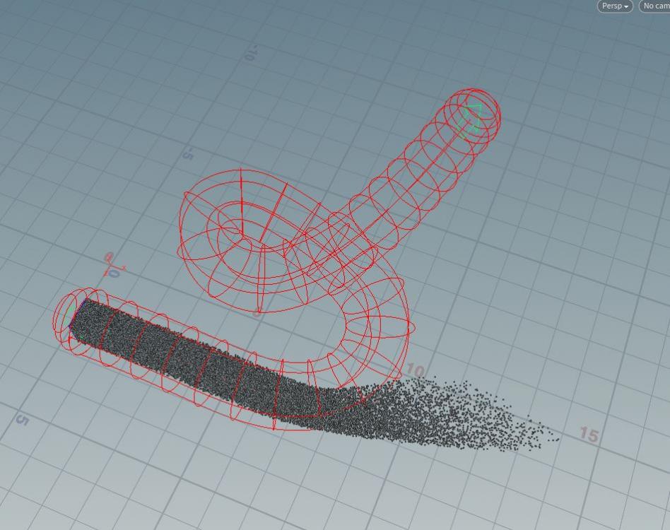 Particles Along Curve Normals General Houdini Questions odforum