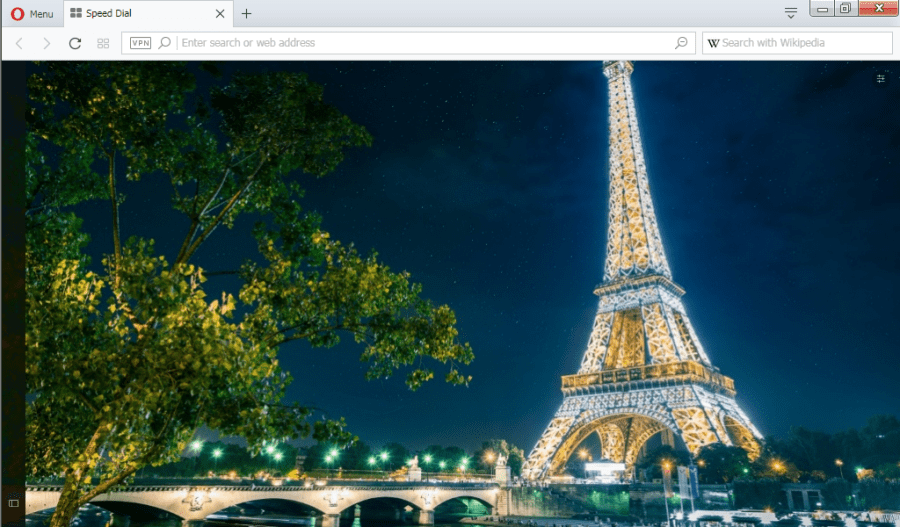 Background wallpaper has zoomed in Opera forums