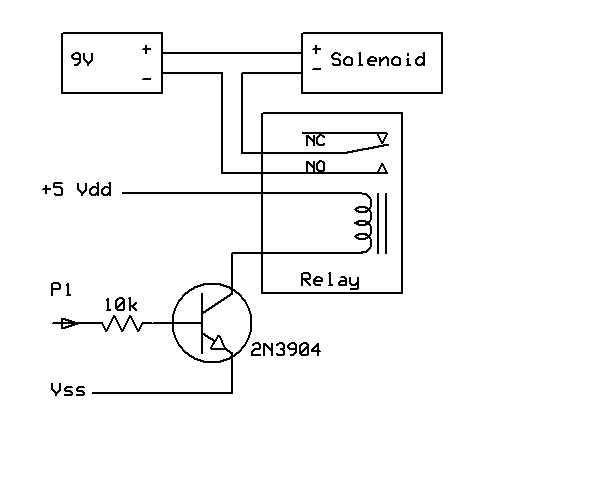Electronic Relay Circuit Diagram