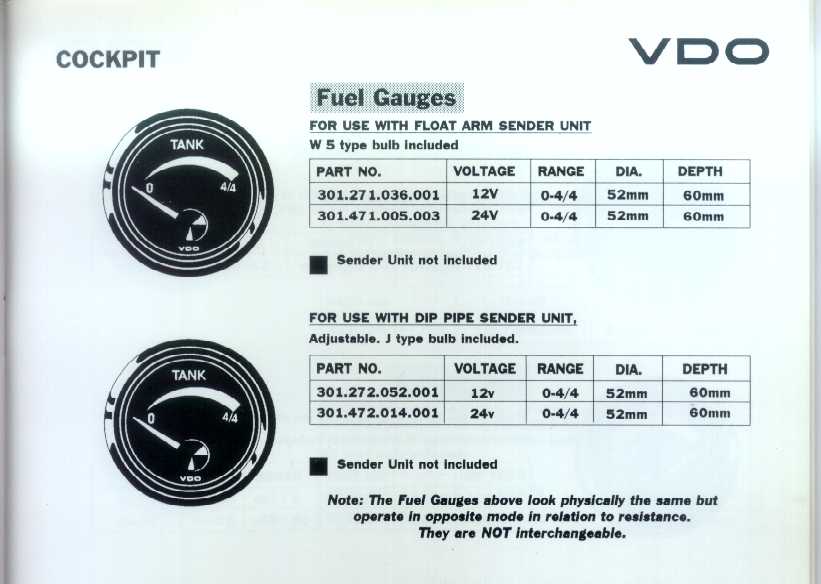 Aftermarket VDO Gas Gauge Pelican Parts Forums
