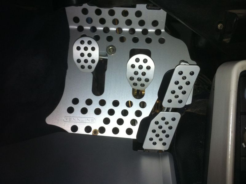 1987 911 Brake pedal much higher than clutch and gas is that normal