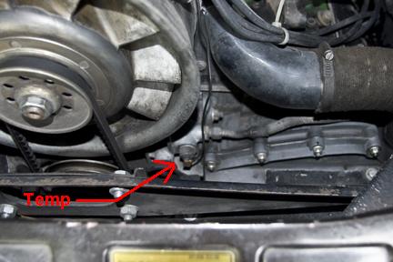 Where is the oil temp sender? - Pelican Parts Forums