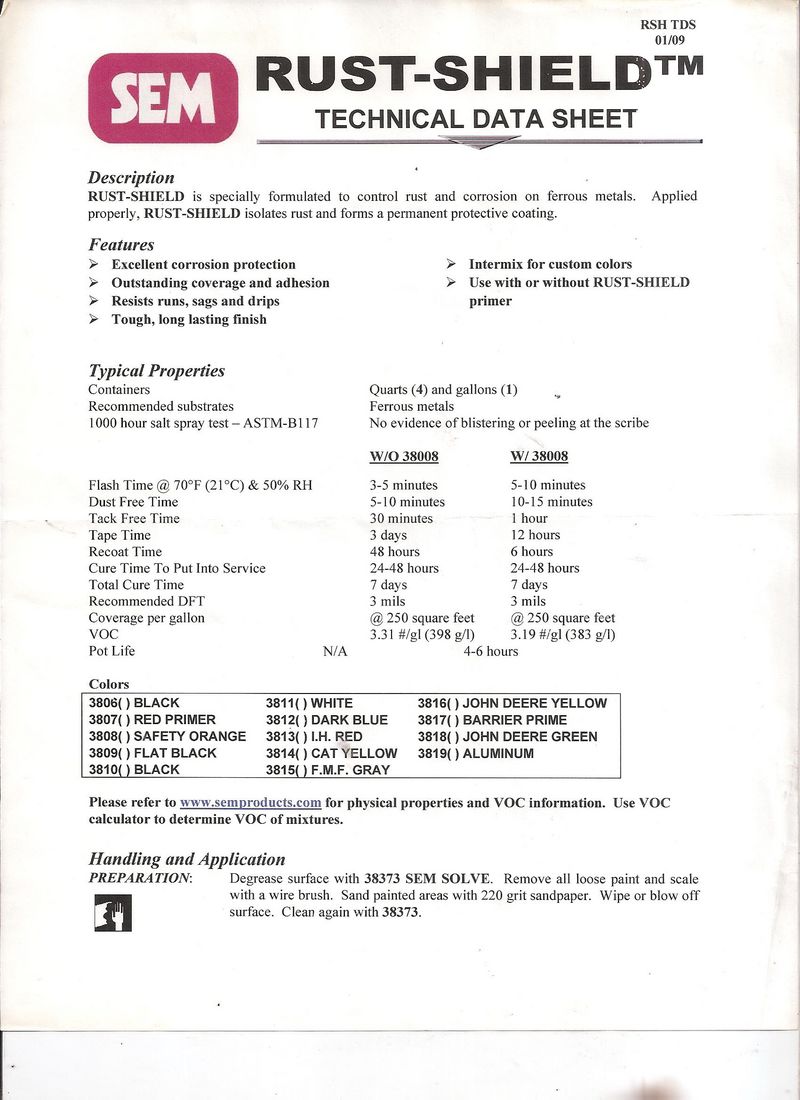 SEM Rust-Shield - Pelican Parts Forums