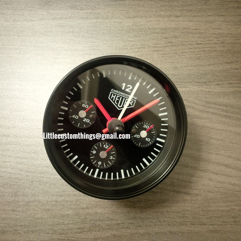 Porsche 911 Clock Singer Inspired Heuer Chronograph Updated Pelican