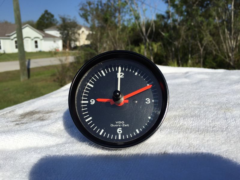 VDO Quartz clock Pelican Parts Forums