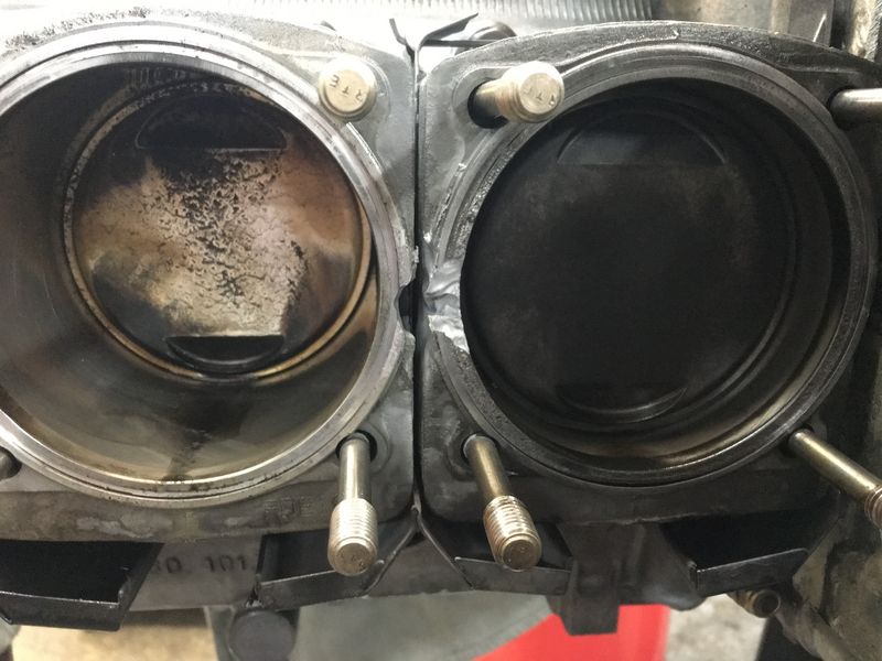 Can these cylinders and heads be repaired? Pelican Parts