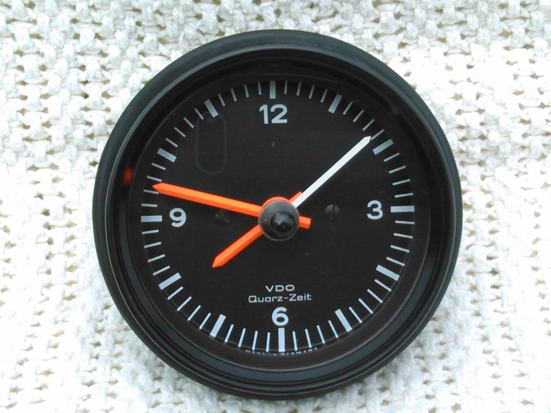 1977 Porsche 911 Clock Professionally Restored to Concours Pelican