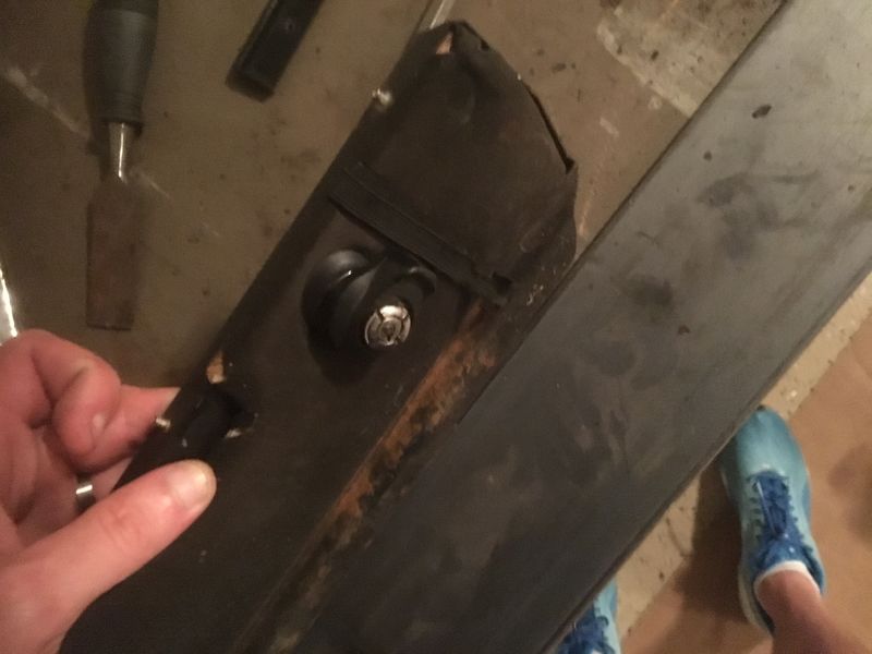 How to remove glove box, door lock cylinders without key? Pelican