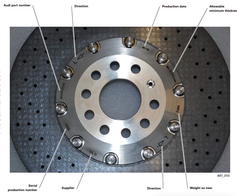Determining Carbon Ceramic Brake Disc Wear Pelican Parts Forums