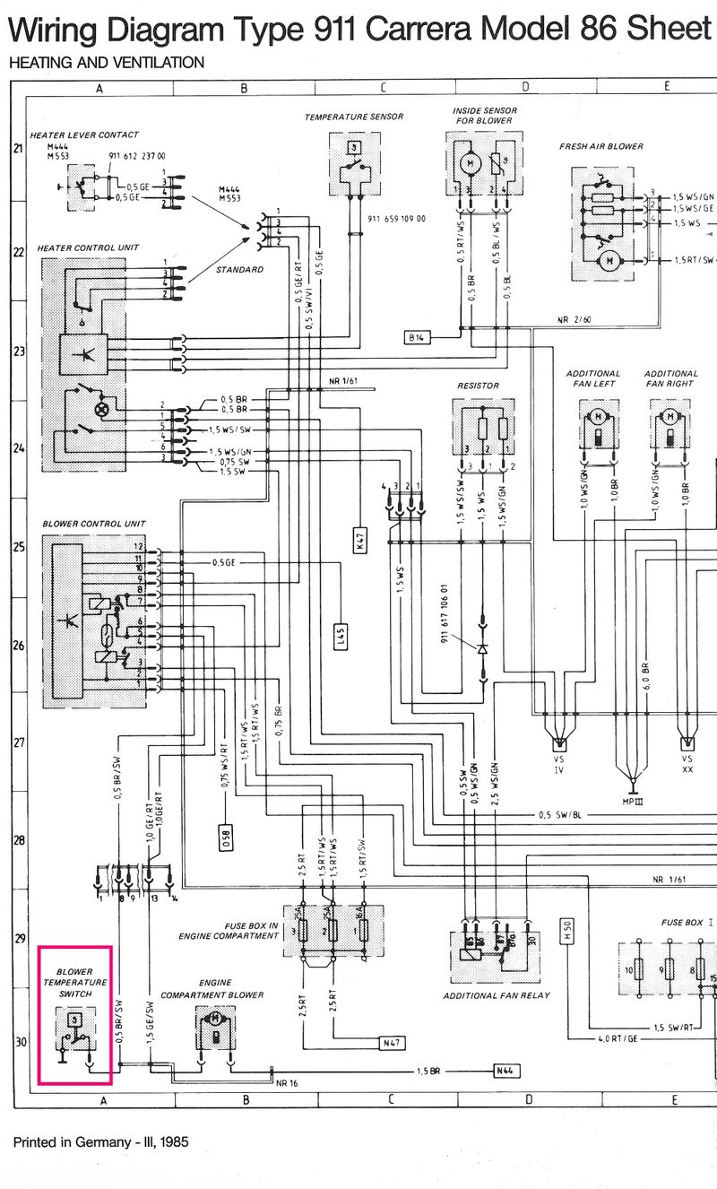 Blower temp switch. Pelican Parts Forums