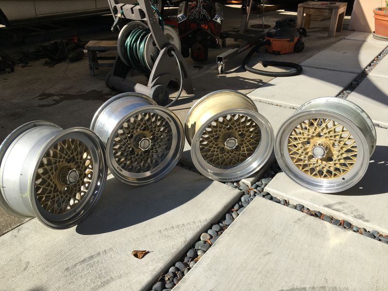 BBS Basketweave Set 15X7 15X8 Pelican Parts Forums