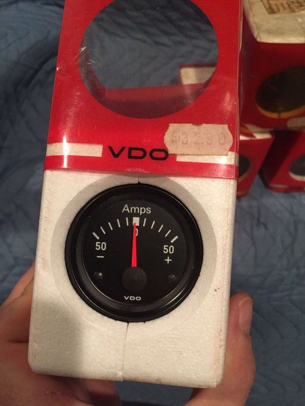 NOS Vintage VDO gauge set 125 OBO Pelican Parts Forums