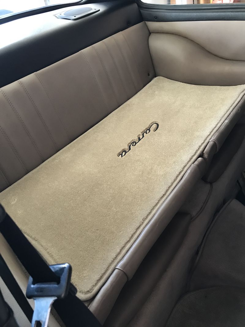 911 Carrera Rear Seat/Shelf/Deck Carpet Mat Pelican Parts Forums