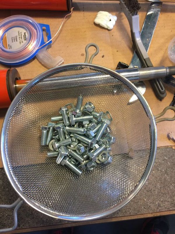 DIY Yellow Cadmium Plating works amazing! Pelican Parts Forums