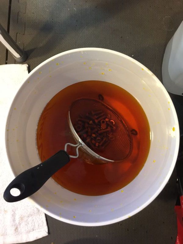 DIY Yellow Cadmium Plating works amazing! Pelican Parts Forums