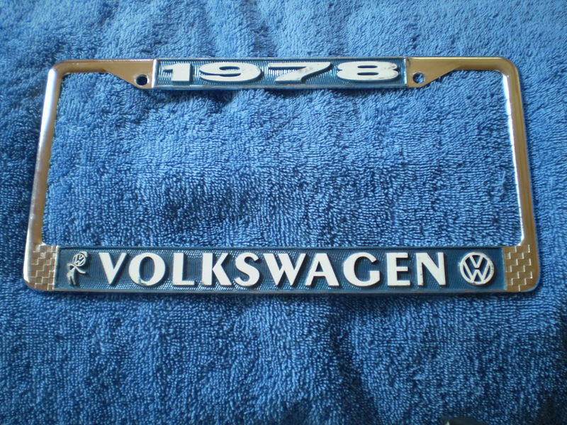 VW license plate frame Pelican Parts Forums