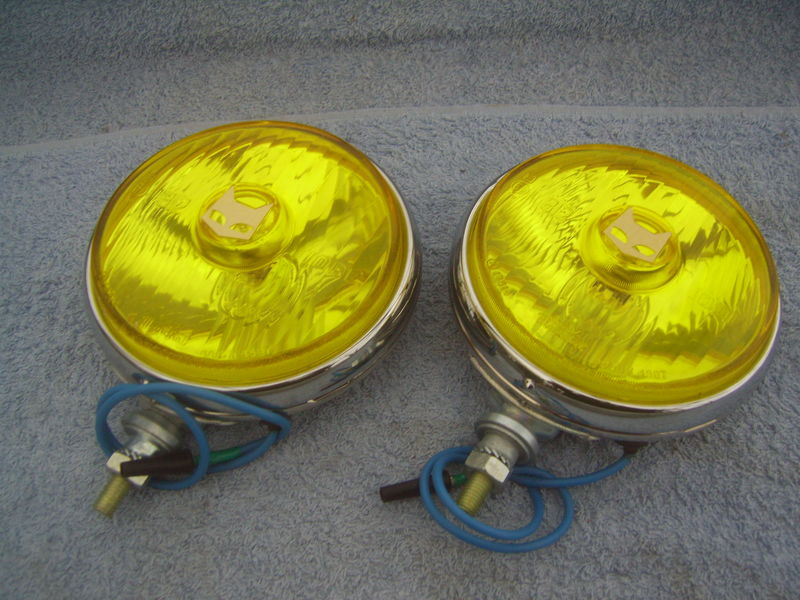 FS NOS Marchal 812 Yellow Driving Lights Pelican Parts Forums