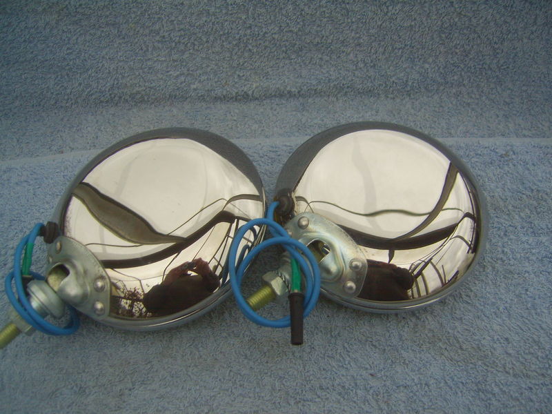 FS NOS Marchal 812 Yellow Driving Lights Pelican Parts Forums