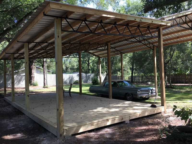 Pole barn parking garage build Pelican Parts Forums