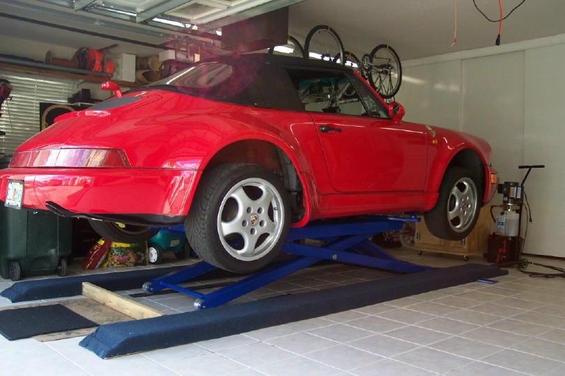 New garage and scissor lift Rennlist Porsche Discussion Forums