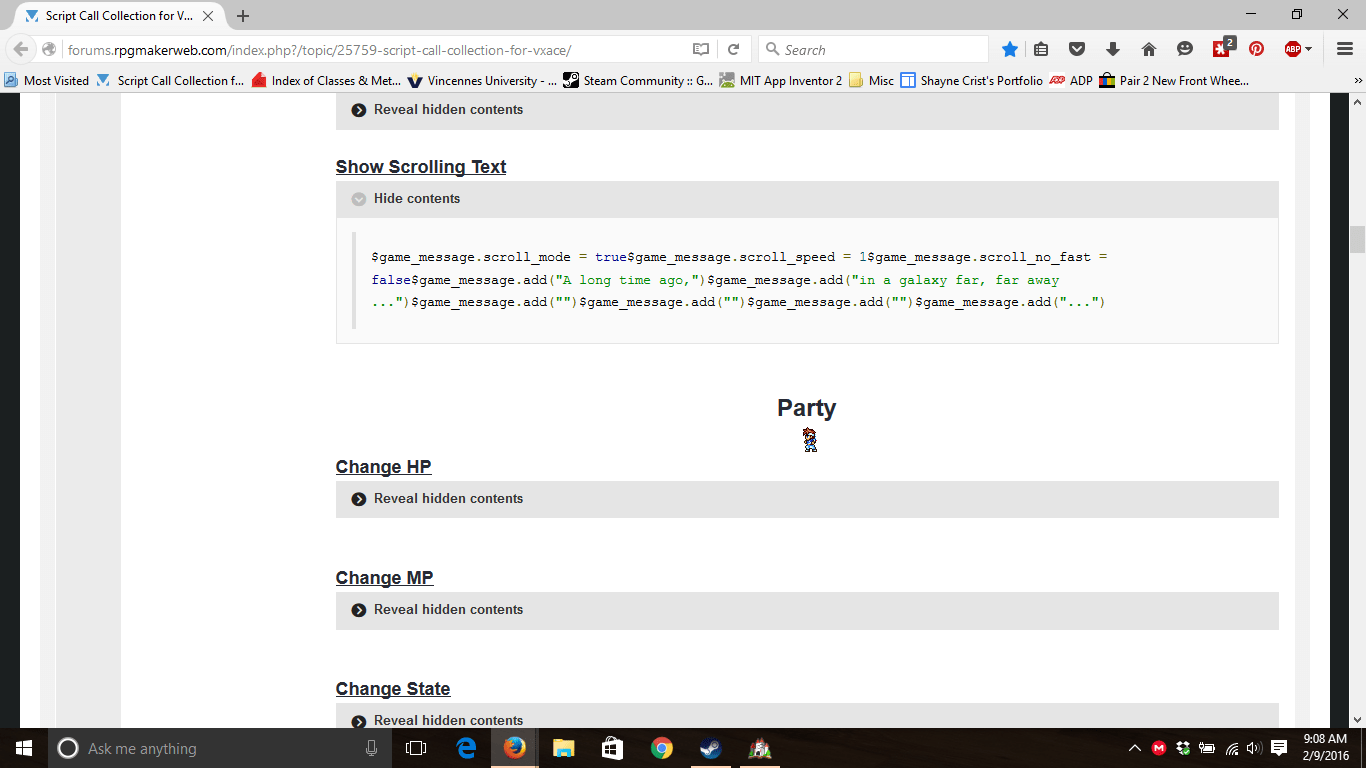 Code format messed up RPG Maker Forums