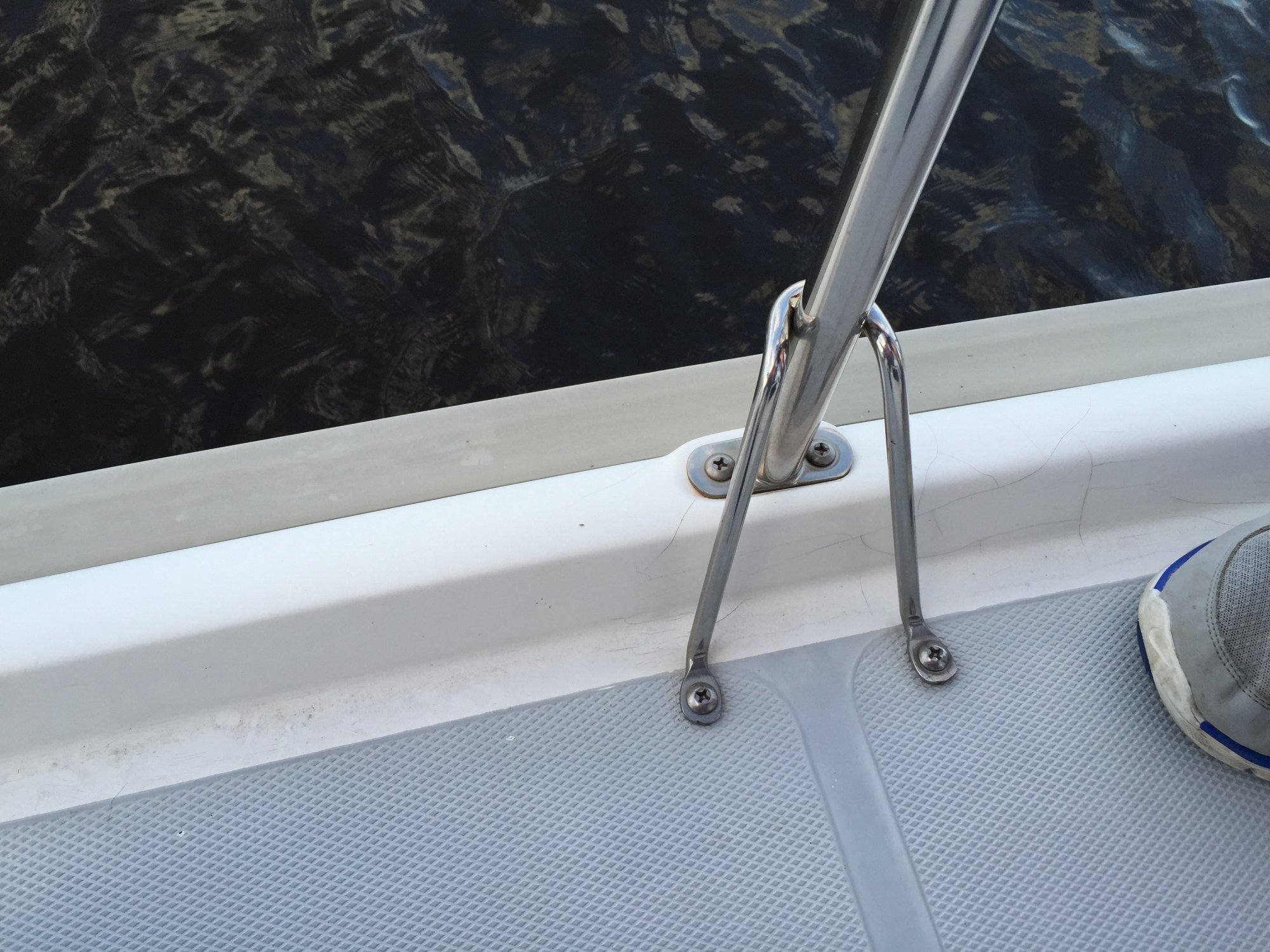 Cat30 Stanchion Repair Sailboat Owners Forums