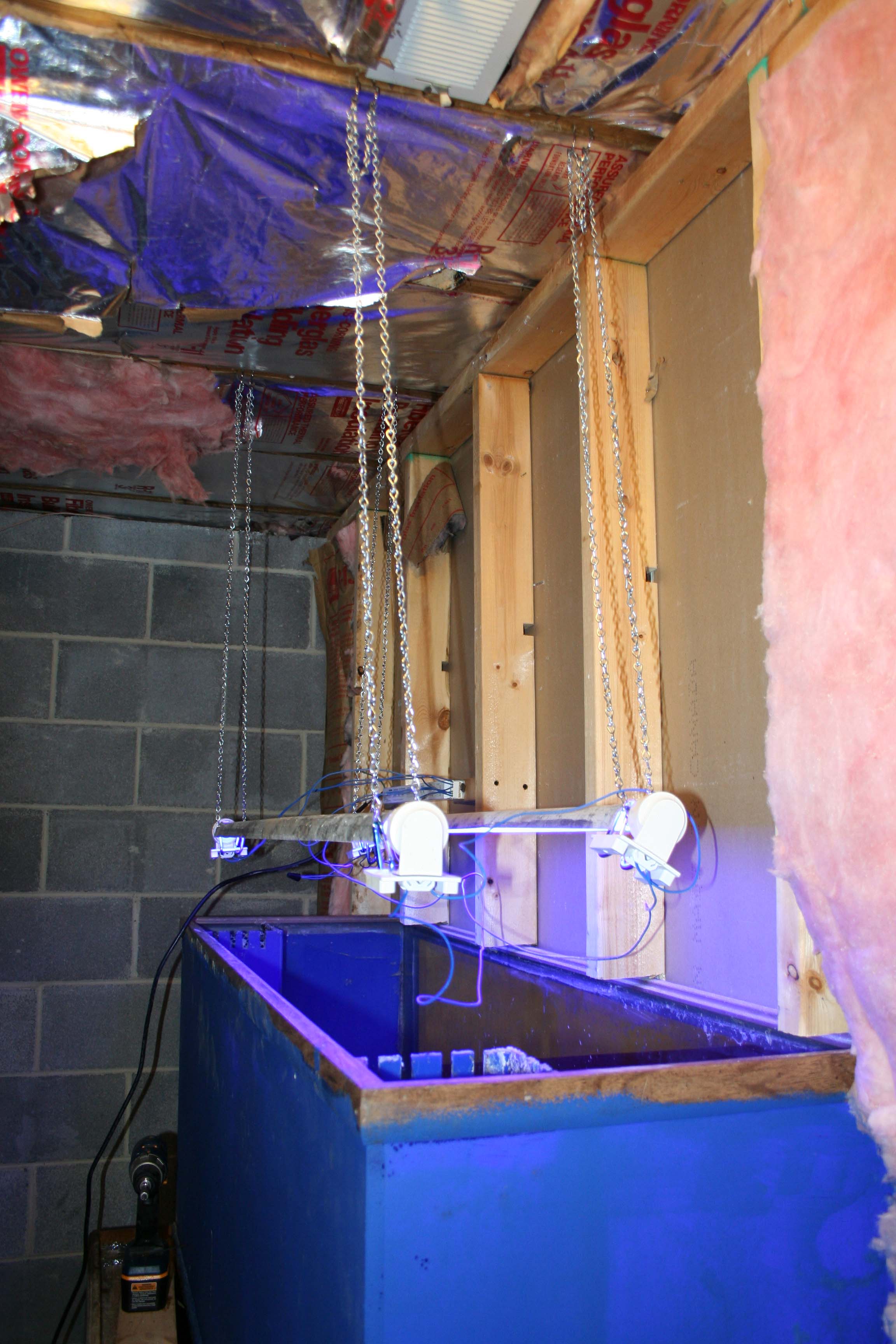 Aquarium move and detailed in wall build Forums for