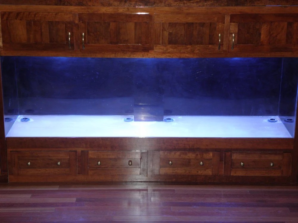 300 gallon reef ready cell cast acrylic aquarium for sale