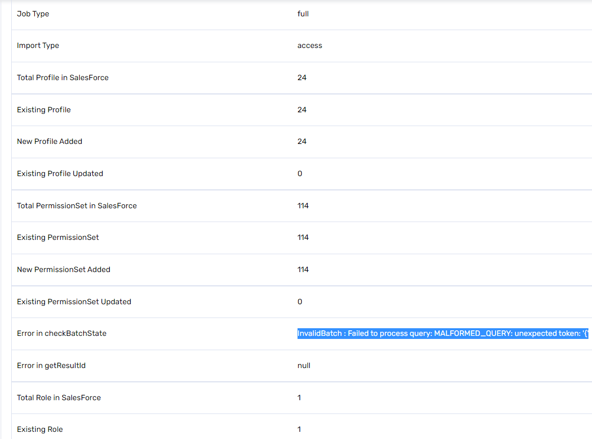 SalesForce Connector Access (Entitlements)Import... Saviynt Forums