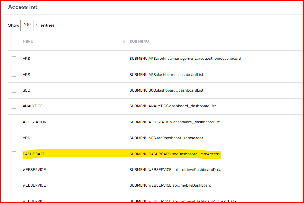 SAV ROLE configuration to view Dashboards in ARS Saviynt Forums 20667