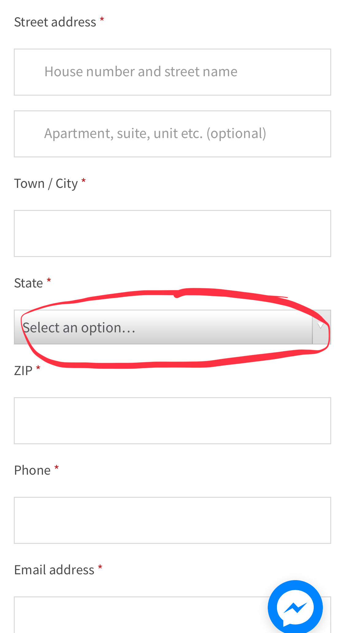 Dropdown select not working on mobile Safari (iOS) Is this a bug
