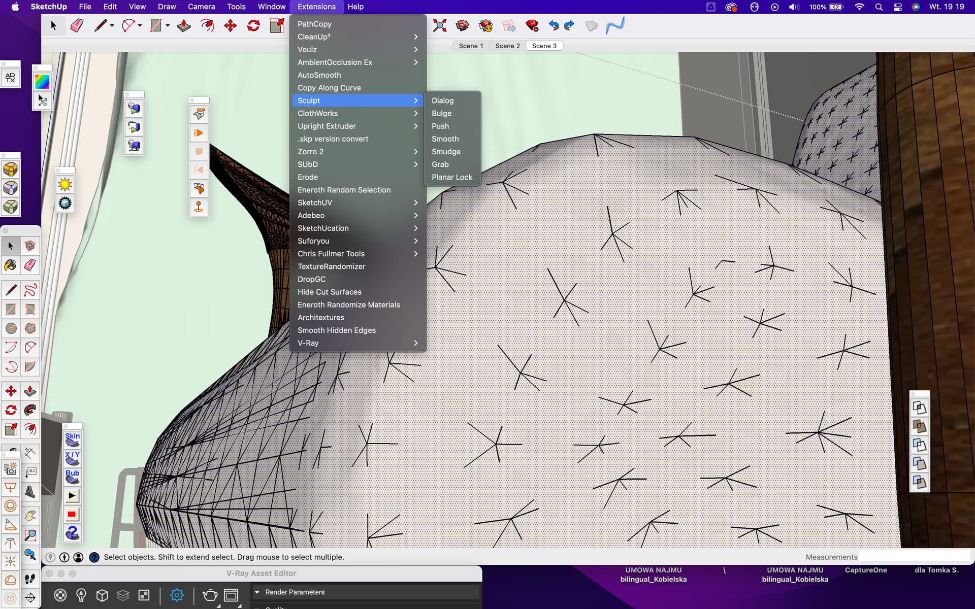 Its impossible to smooth uneven surface in sketchup SketchUp