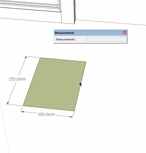 Change dimensions of rectangle SketchUp SketchUp Community