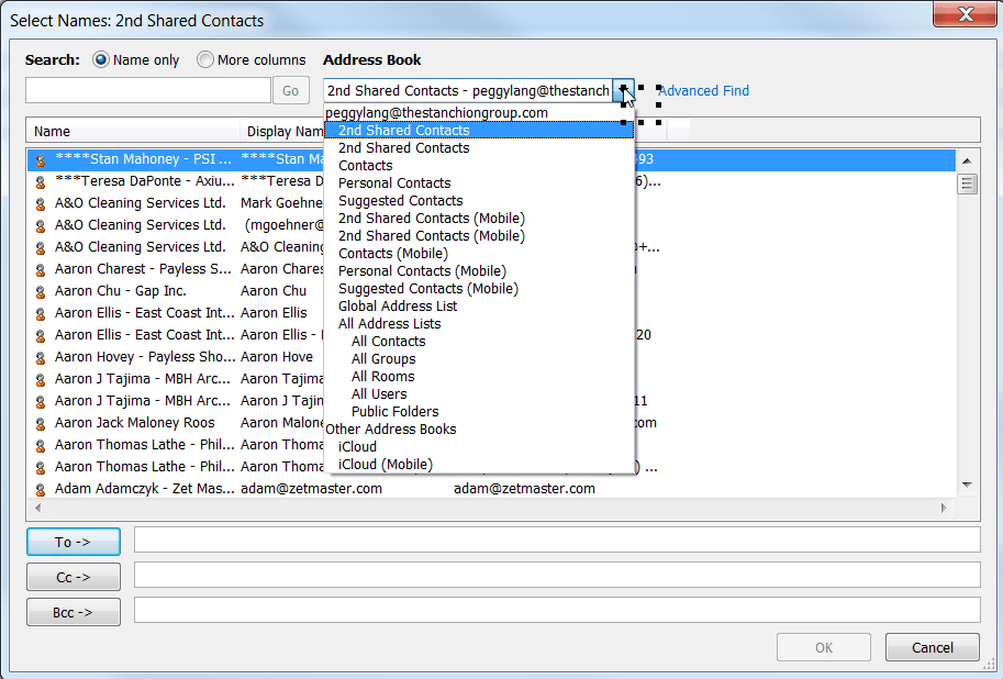 Multiple Address Books in Outlook Outlook Forums by