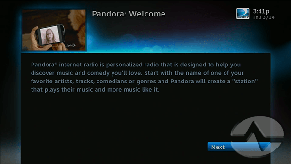 HOW TO DO IT Set up Pandora on your DIRECTV DVR The Solid Signal Blog